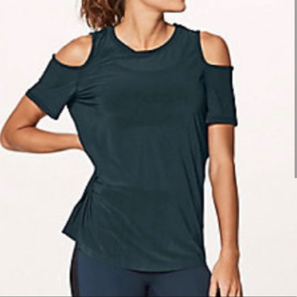 lululemon athletica Tops - Lululemon Ready Set Go Cold Shoulder Top